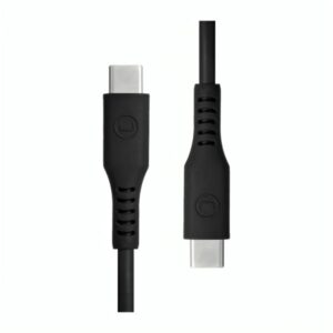 CABLE UNNO TEKNO CB4073BK USB TIPO C A TIPO C 65W 1.5M NEGRO