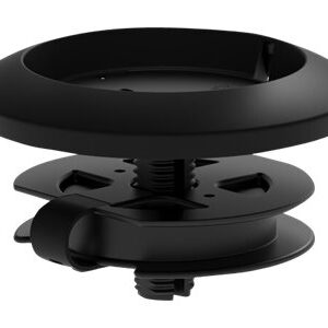 Logitech Rally Mic Pod Mount - Soporte de micrófono para escritorio - negro mate - para Logitech Rally, Rally Plus