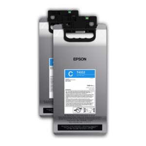 Epson T45S2 - Paquete de 2 - 1.5 L - gran capacidad - cián - original - paquete de tinta - para SureColor R5070L
