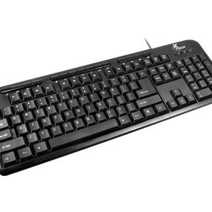 Xtech XTK-130E - Teclado - USB - inglés - negro