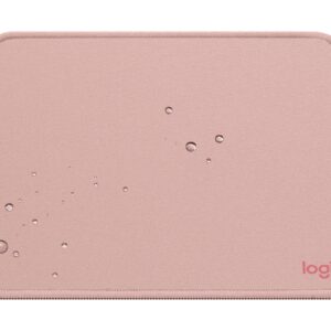 Logitech Studio Series - Alfombrilla de ratón - base de goma antideslizante, fácil deslizamiento, superficie resistente a salpicaduras - rosa oscuro