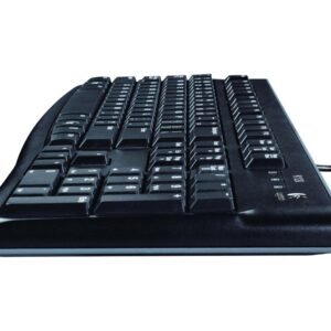 Logitech K120 - Teclado - USB - inglés - negro