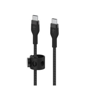 Belkin BoostCharge - Cable USB - 24 pin USB-C (M) a 24 pin USB-C (M) - 2 m - negro
