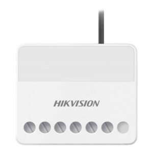 Hikvision AX PRO DS-PM1-O1L-WB - Módulo de relé - inalámbrico - 433 MHz RF protocol - blanco