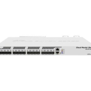 MikroTik Cloud Router Switch CRS317-1G-16S+RM - Conmutador - L3 - Gestionado - 16 x SFP+ + 1 x 10/100/1000 - montaje en rack - CA 100 - 240 V