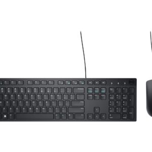 Dell KM300C - Juego de teclado y ratón - USB - QWERTY - EE. UU. - negro - con 1 Year Basic Hardware Warranty Repair