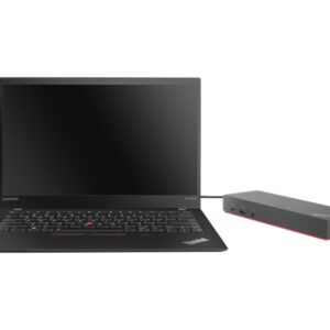 Lenovo ThinkPad Hybrid USB-C with USB-A Dock - Estación de conexión - USB-C - 2 x HDMI, 2 x DP - 1GbE - 135 vatios - Estados Unidos
