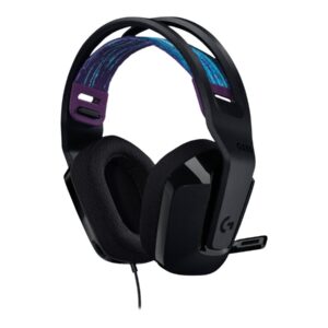 Logitech G G335 Wired Gaming Headset - Auricular - tamaño completo - cableado - conector de 3,5 mm - blanco - certificado Discord