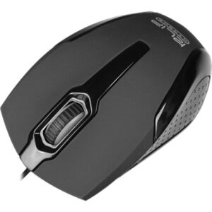 Klip Xtreme KMO-120BK - Ratón - diestro y zurdo - óptico - 3 botones - cableado - USB - negro