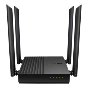 TP-LINK Archer C64 V1 - Enrutador inalámbrico conmutador de 4 puertos - 1GbE - Wi-Fi 5 - Doble banda