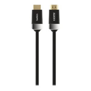 Belkin High Speed HDMI Cable - Cable HDMI con Ethernet - HDMI macho a HDMI macho - 2 m - compatibilidad con 4K