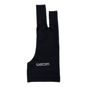 Wacom - Guante de dibujar - negro - para Cintiq 16, 22; Cintiq Pro 13, 24, 27, 32, DTH-3220; MobileStudio Pro 13, 16; One DTC133
