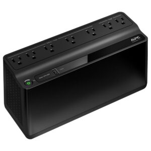 APC Back-UPS BE600M1-LM - UPS - CA 120 V - 330 vatios - 600 VA - USB - conectores de salida: 7