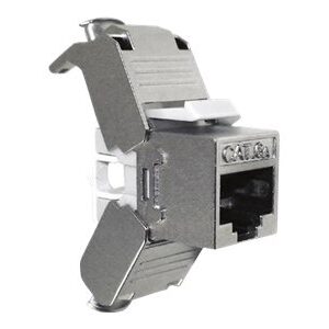 Nexxt - Inserto modular - CAT 6a - STP - RJ-45 - plata