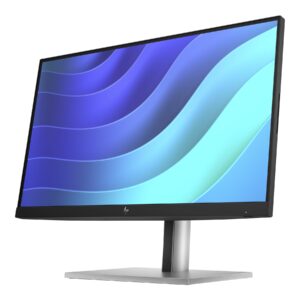 HP E22 G5 - E-Series - monitor LED - 21.5" - 1920 x 1080 Full HD (1080p) @ 75 Hz - IPS - 250 cd/m² - 1000:1 - 5 ms - HDMI, DisplayPort, USB - negro, negro y plateado (soporte)