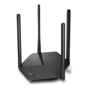 Mercusys MR60X V2 - Enrutador inalámbrico conmutador de 2 puertos - 1GbE - Wi-Fi 6 - Doble banda