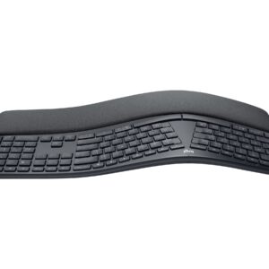 Logitech ERGO K860 - Teclado - inalámbrico - 2.4 GHz, Bluetooth 5.0 - grafito