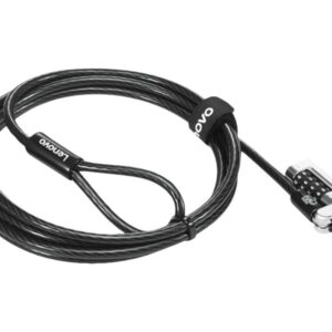 Lenovo - Bloqueo de cable de seguridad - 1.8 m