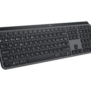 Logitech MX Keys S - Teclado - retroiluminación - inalámbrico - Bluetooth LE - QWERTY - español - interruptor: tecla de tijera - grafito