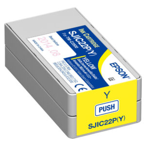Epson SJIC22P(Y) - Amarillo - original - cartucho de tinta - para ColorWorks TM-C3500; TM C3500