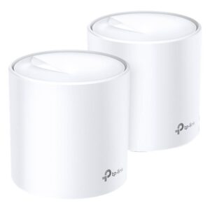 TP-LINK Deco X20 V2 - Sistema Wi-Fi - (2 enrutadores) - hasta 370 m² - malla 1GbE - Wi-Fi 6 - Doble banda