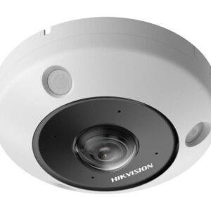 Hikvision DeepinView DS-2CD6365G1-IVS - Red de vigilancia / cámara panorámica - cúpula - contra polvo/vandalismo/agua - color (Día y noche) - 6 MP - 2560 x 2560 - focal fijado - GbE - MJPEG, H.264, H.265, H.265+, H.264+ - CC 12 V/PoE Clase 3