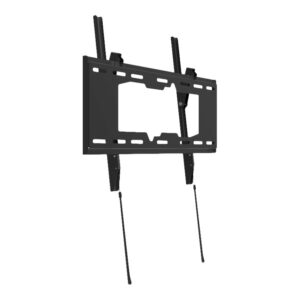 Klip Xtreme KTM-352 - Abrazadera - perfil bajo - para pantalla plana curva - bloqueable - acero - negro - tamaño de pantalla: 37"-80" - se puede instalar en la pared