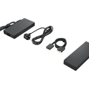 Lenovo ThinkPad Thunderbolt 4 WorkStation Dock - Estación de conexión - Thunderbolt 4 - HDMI, 2 x DP, 2 x Thunderbolt - 1GbE - 300 vatios - Estados Unidos