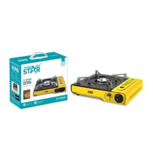 COCINA DE GAS PORTÁTIL WINNING STAR ST-5658 2900W KSL-514-WST-16371 AMARILLO / NEGRO