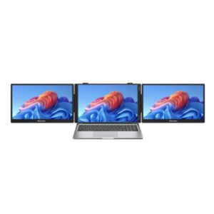 MONITOR DUAL PORTÁTIL BLACKVIEW DCM5 14 PULG PLANO 1920X1080 FHD 60 HZ IPS (COMPATIBLE CON USB-C DE VIDEO DP ALT MODE O THUNDERBOLT) ALTAVOZ NEGRO