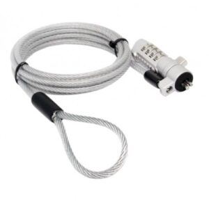 CANDADO DE SEGURIDAD UNNO TEKNO PARA LAPTOP KL6010SV CON COMBINACION TIPO NOBLE