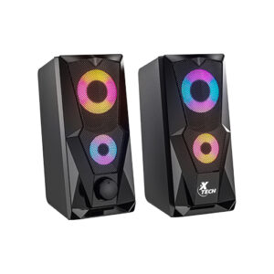 Xtech - Altavoces - 2.0 canales - Negro - Gaming con luz LED XTS-131